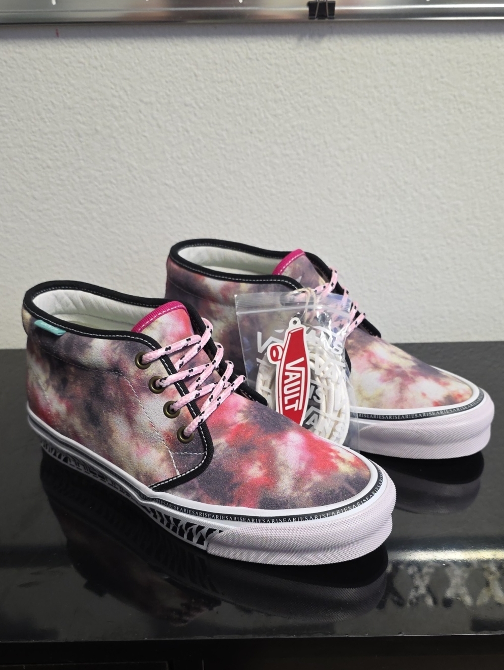 Vans Vault x Aries OG Chukka Boot LX Tie Dye Mens 7.5 Womens 9.0 New Box